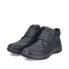 Rieker Winterschuh Klettverschluss schwarz – Bild 9