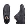 Rieker Winterschuh Klettverschluss schwarz – Bild 10