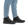 Rieker Winterschuh Klettverschluss schwarz – Bild 11