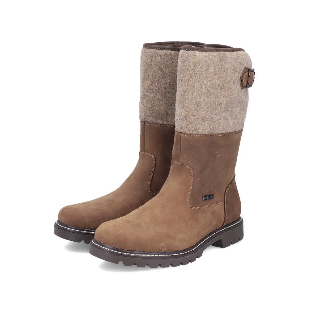 Rieker Winterstiefel braun – Bild 8