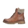 Rieker Winterschuh cognac mit Tex – Bild 8