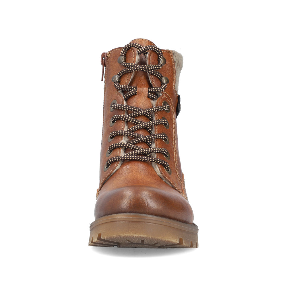 Rieker Winterschuh cognac mit Tex – Bild 7