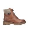 Rieker Winterschuh cognac mit Tex – Bild 2