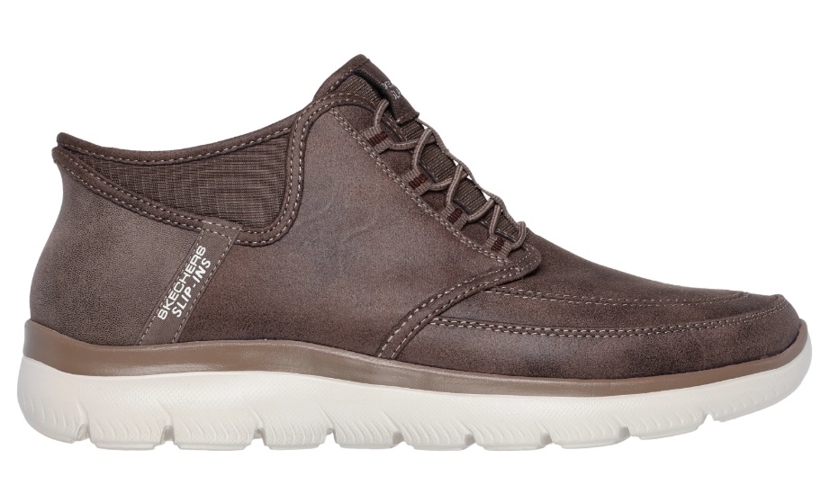 Skechers Slip in braun Warmfutter