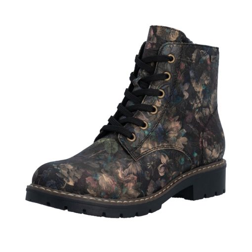 Rieker Stiefelette Blümchen