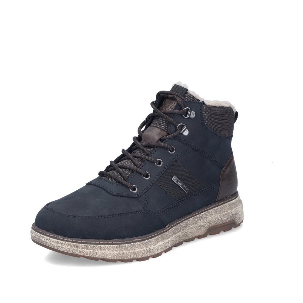 Rieker Winterschuh blau mit Tex
