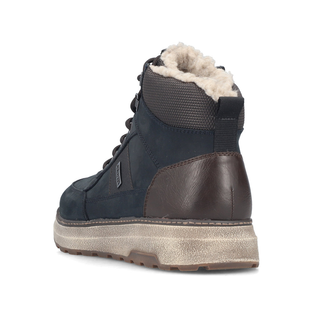 Rieker Winterschuh blau mit Tex – Bild 13