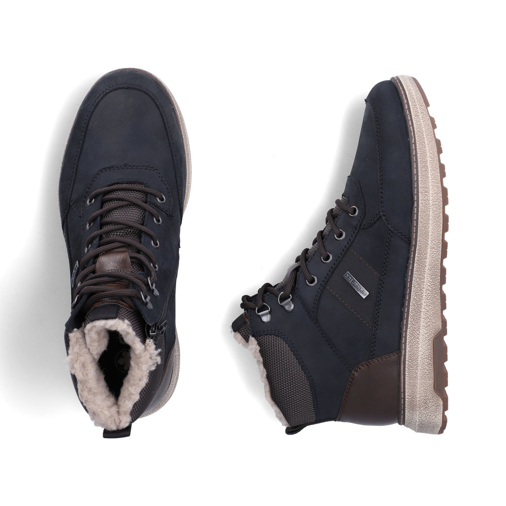 Rieker Winterschuh blau mit Tex – Bild 7