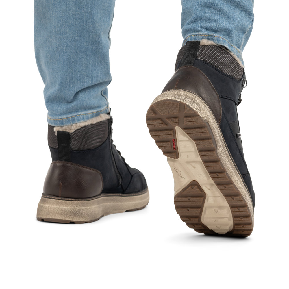 Rieker Winterschuh blau mit Tex – Bild 4